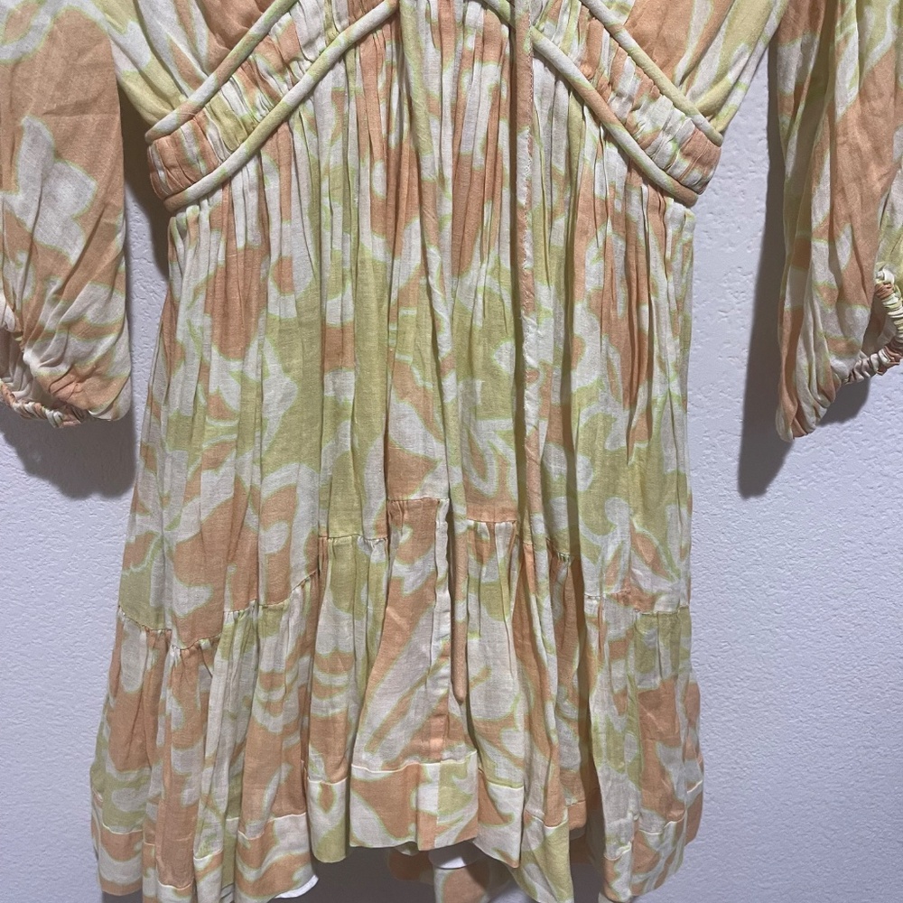 Alexis Capri Yellow Mini Dress – Women’s Size L (Retails $598) - Picture 15 of 16